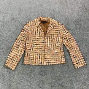 Lafayette 148 Petites Textured wool blend blazer